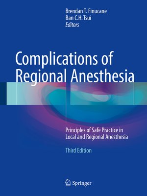 cover image of Complications of Regional Anesthesia